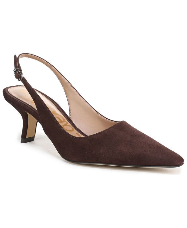 サムエデルマン レディース シューズ パンプス Sam Edelman Womens Bianka Slingback Pumps Cafe Noir Suede