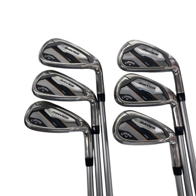 【中古】 キャロウェイ MAVRIK MAX 7S アイアンセット IR Diamana 40 for CW(IR) (フレックスR) メンズ 男性用 右利き 右用 Cランク ゴルフクラブ