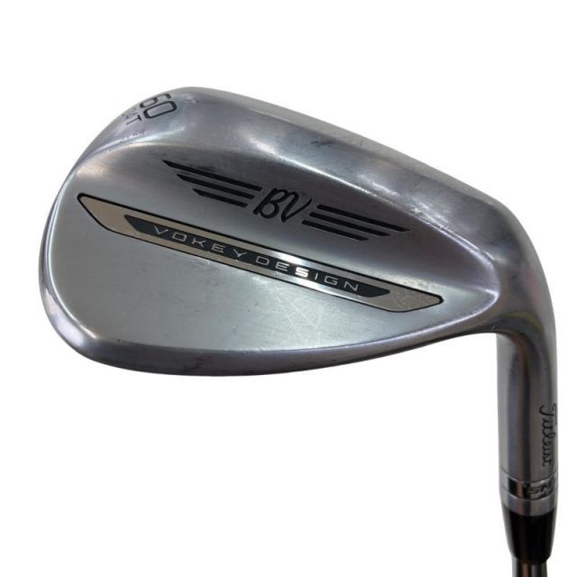 【中古】 タイトリスト VOKEY SPIN MILLED SM11 ツアークロム 60°/04°T ウェッジ WG 純正特注シャフト (フレックスS) メンズ 男性用 右利き 右用 Dランク ゴルフクラブ