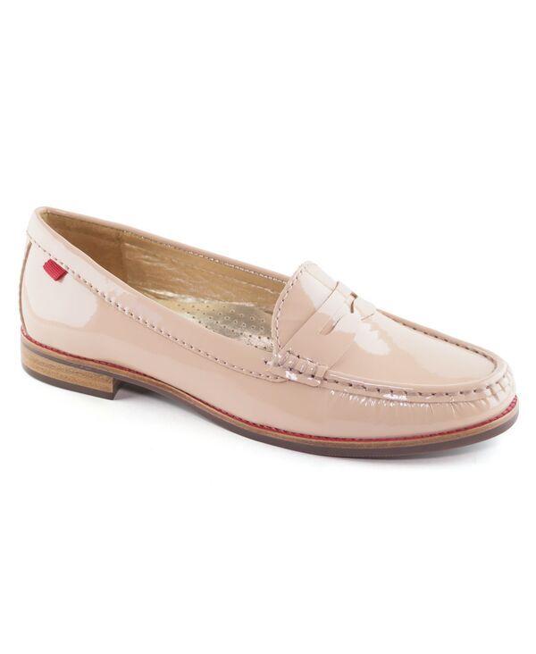 マークジョセフニューヨーク レディース シューズ パンプス ローファー Marc Joseph New York Womens East Village Penny Loafer Nude patent