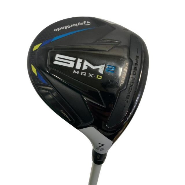 【中古】 テーラーメイド SIM2 MAX-D 7W レディース フェアウェイウッド FW TENSEI BLUE TM40(SIM2 FW) (フレックスL) レディース 女性用 右利き 右用 Cランク ゴルフクラブ