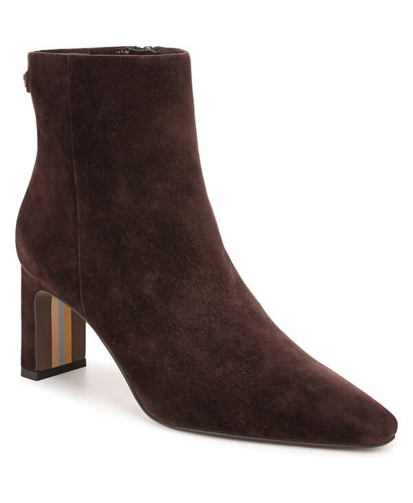 サムエデルマン レディース シューズ ブーツ・レインブーツ アンクル ブーツ Sam Edelman Womens Saige Zipper Ankle Booties Cafe Noir Suede