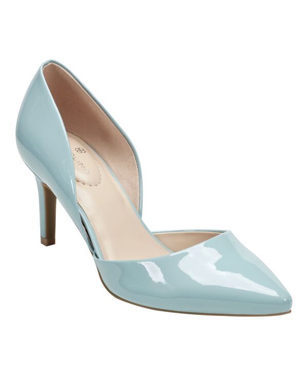バンドリーノ レディース シューズ パンプス Bandolino Womens Grenow DOrsay Pointed Toe Pumps Light Blue Patent ブルー