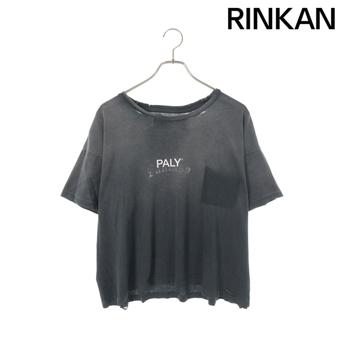パリーハリウッド  26SS  2U010Q1010VBK ハードコアロゴTシャツ メンズ M