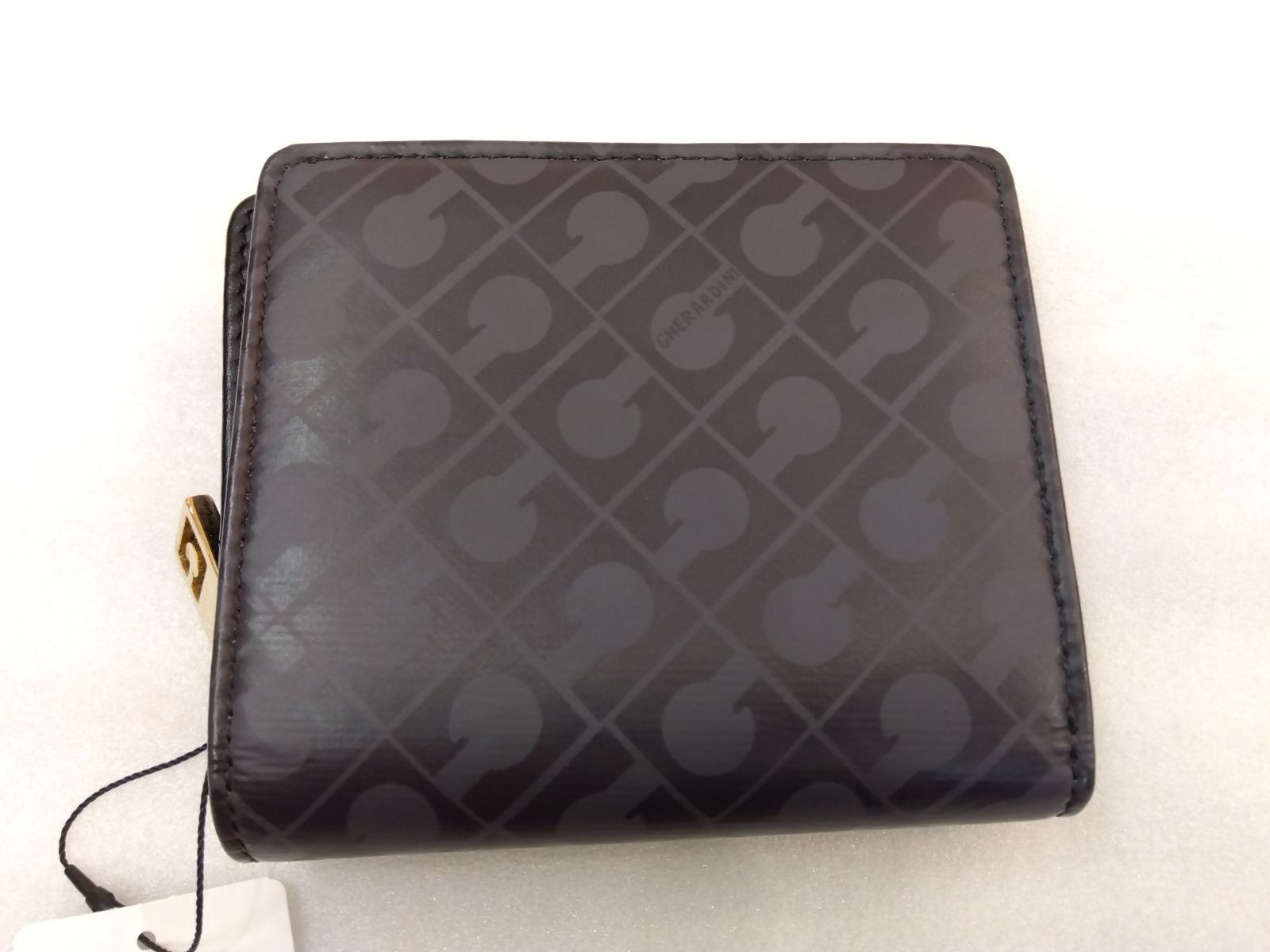 M17 ゲラルディーニ GHERARDINI 軽量コンパクト 2つ折り グレー財布 内側レザー仕様 M17 ゲラルディーニ GHERARDINI 軽量コンパクト 2つ折り グレー財布 内側レザー仕様