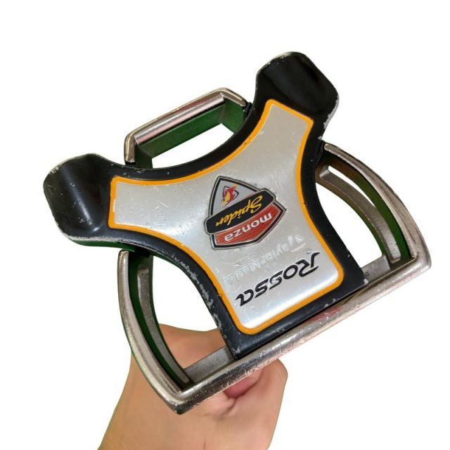 【中古】 テーラーメイド Rossa agsi+ SPIDER センターシャフト 34インチ パター PT スチール (フレックスその他) メンズ 男性用 右利き 右用 Cランク ゴルフクラブ