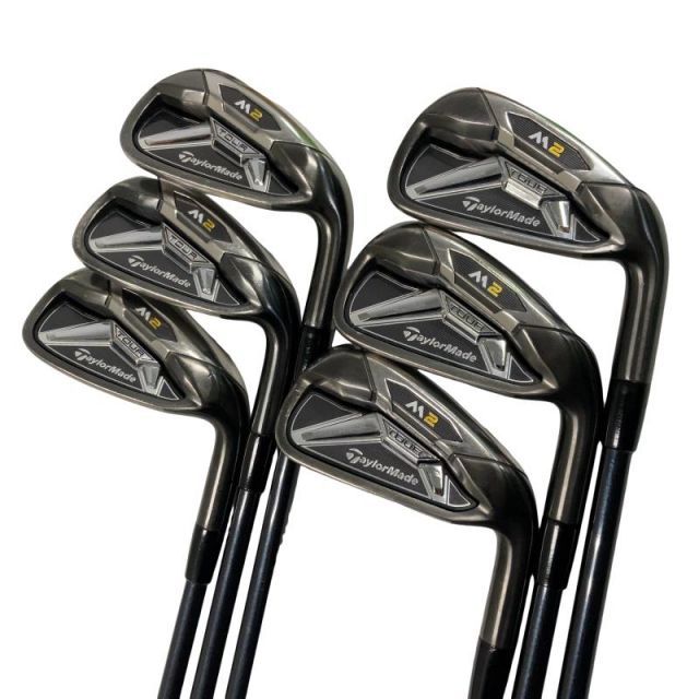 【中古】 テーラーメイド M2 TOUR 6S アイアンセット IR リシャフト (フレックスその他) メンズ 男性用 右利き 右用 Cランク ゴルフクラブ