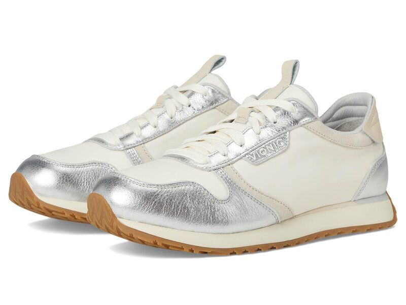 バイオニック レディース シューズ スニーカー VIONIC Monarch Running Inspired Shoesilver Ivory アイボリー
