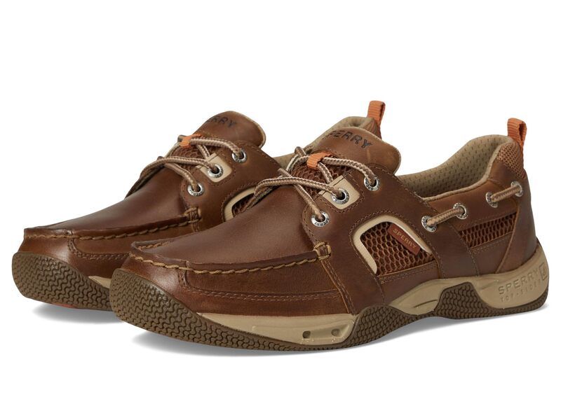 スペリー メンズ シューズ スニーカー Sperry Sea Kite Sport Moc Light Brown ブラウン
