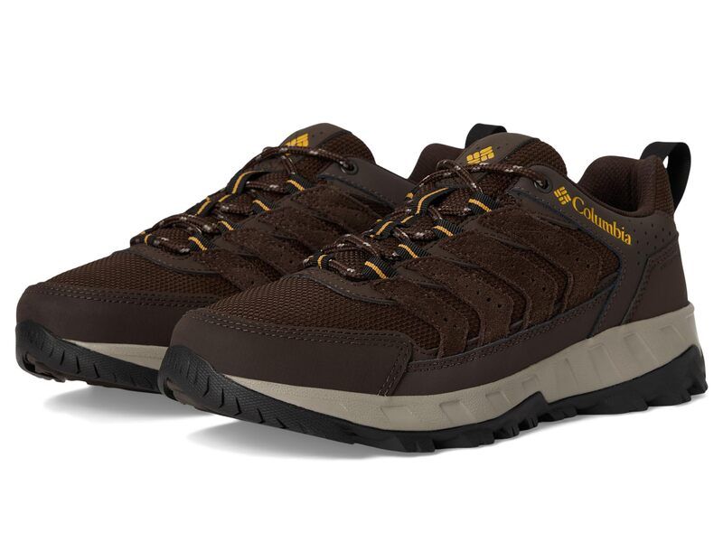 コロンビア メンズ シューズ ブーツ・レインブーツ Columbia Strata Trailowp CordovanGolden
