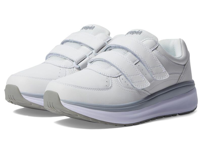 プロペット メンズ シューズ スニーカー Propet Ultima Strap White ホワイト