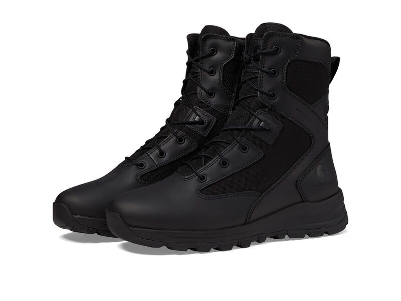 カーハート メンズ シューズ ブーツ・レインブーツ Carhartt Gilmore WP 8 Side Zip Soft Toe Boot Black ブラック