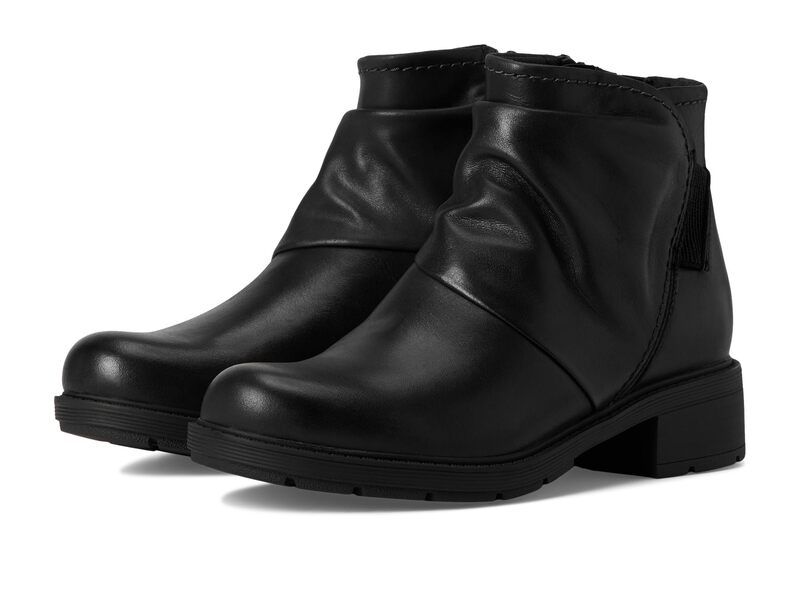 クラークス レディース シューズ ヒール Clarks Hearth Sofia Black Leather ブラック