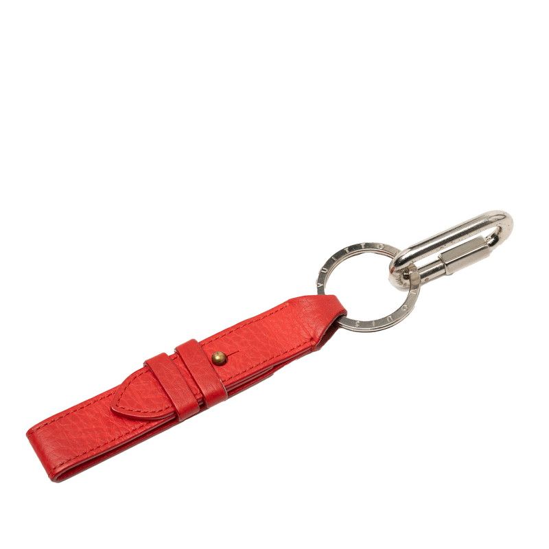 ルイ ヴィトン ポルトクレ ドラゴンヌ キーホルダー キーリング MP2364 レッド レザー メタル レディース LOUIS VUITTON【1-0272995】