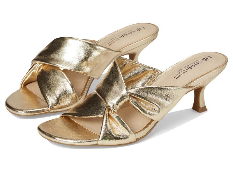 ライフストライド レディース シューズ スニーカー LifeStride Nori Plantino Gold F ゴールド