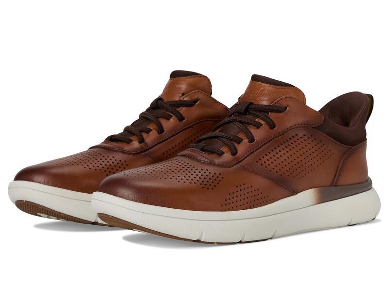 フローシャイム メンズ シューズ スニーカー レース Florsheim Fleet Perf Toelastic Lace Sneakers Cognac