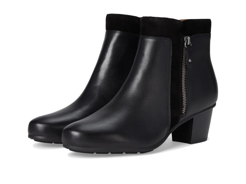 コブ ヒル レディース シューズ スニーカー Cobb Hill Wynter Black Leather ブラック