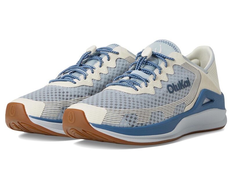 オルカイ メンズ シューズ スニーカー OluKai Ahi Blue PearlWhit パール