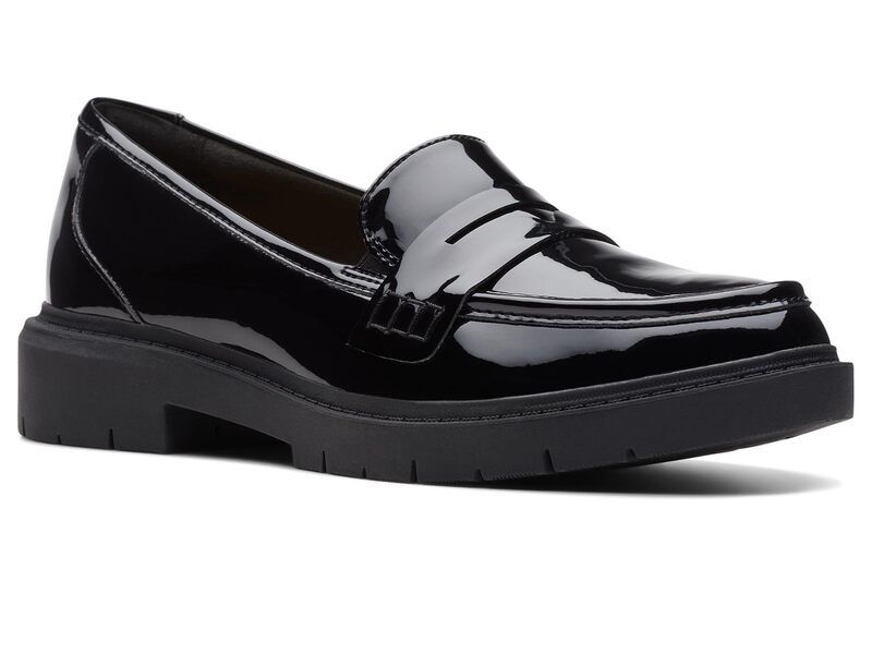 クラークス レディース シューズ サンダル Clarks Westlynn Ayla Black Patent ブラック