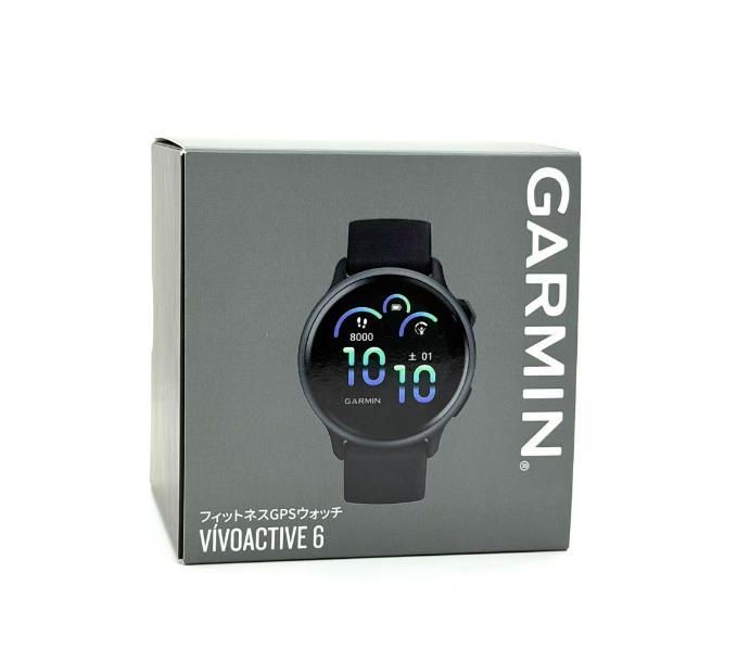 「新品」GARMIN(ガーミン) vivoactive 6 010-02985-30 [Black/Slate] スマートウォッチ