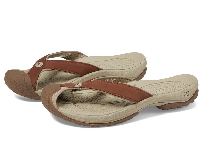キーン レディース シューズ サンダル KEEN Waimea TG Sorrel HorsePl