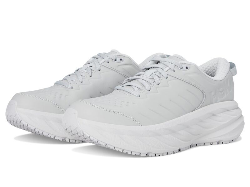 ホカオネオネ メンズ シューズ スニーカー Hoka Bondi Slip Resistant Harbor MistLun