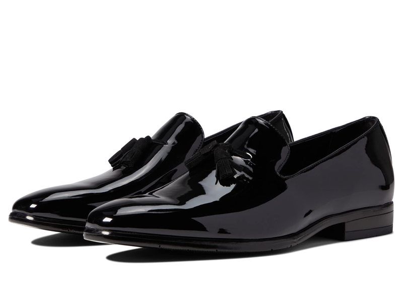 ステイシーアダムス メンズ シューズ スリッポン・ローファー Stacy Adams Phoenix Tassel SlipOn Loafer Black ブラック