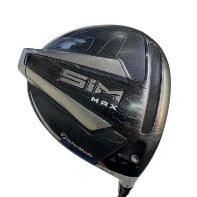 【中古】 テーラーメイド SIM MAX 10.5° ドライバー DR TENSEI BLUE TM50(DR) (フレックスS) メンズ 男性用 右利き 右用 Dランク ゴルフクラブ