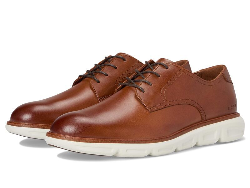 ジョンストンアンドマーフィー メンズ シューズ オックスフォード Johnston Murphy Larkin Plain Toe Tan Italian Cal タン