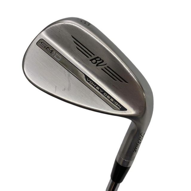 【中古】 タイトリスト VOKEY SPIN MILLED SM10 ツアークロム 48°/10°F ウェッジ WG Dynamic Gold (フレックスS) メンズ 男性用 右利き 右用 Cランク ゴルフクラブ