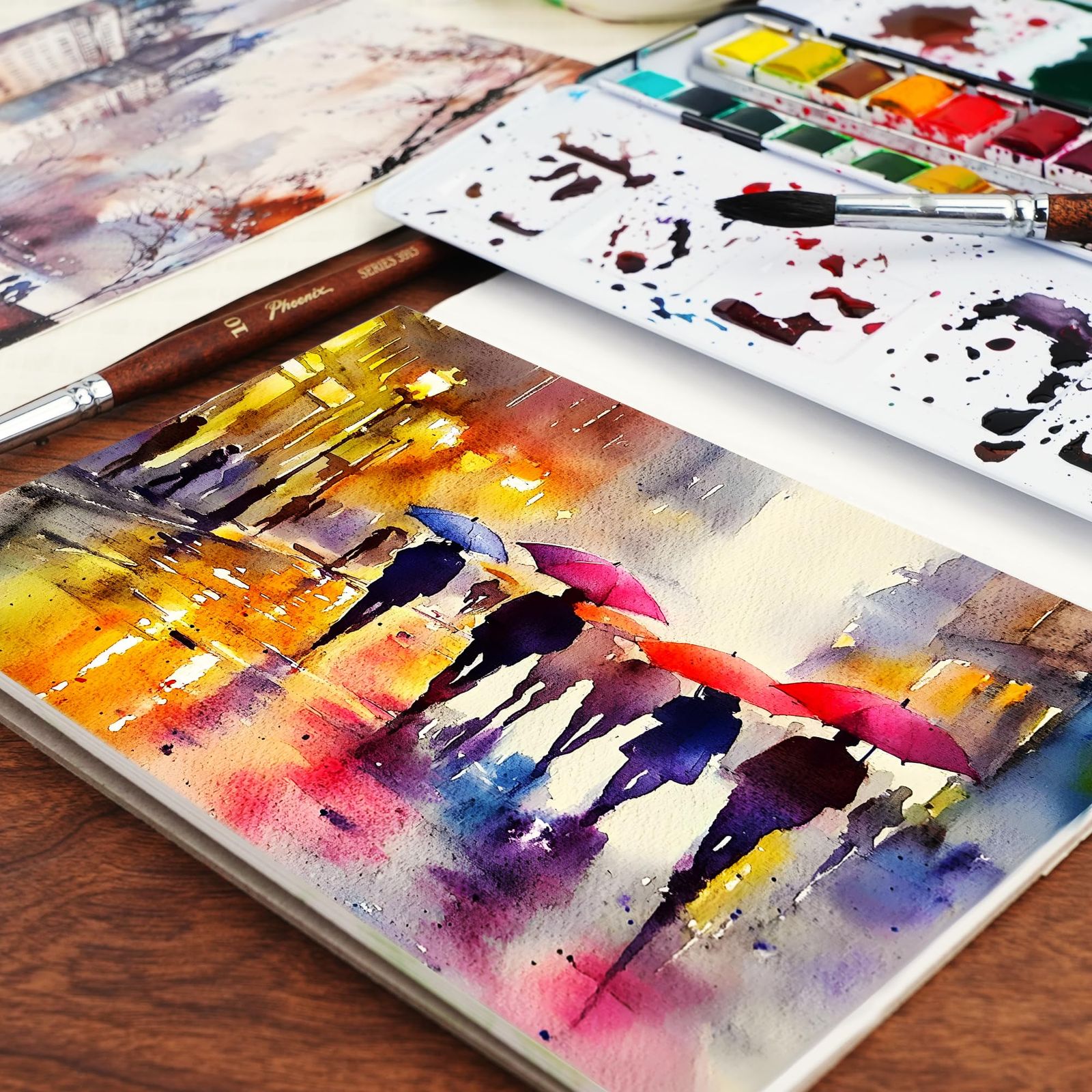 特価商品 PHOENIX プロフェッショナル水彩絵具 - シングル水彩