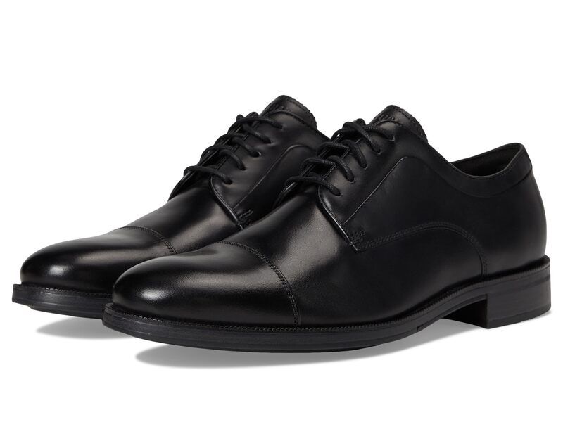 コールハーン メンズ シューズ オックスフォード キャップ Cole Haan Dean Grand Cap Toe Oxfords BlackBlack ブラック