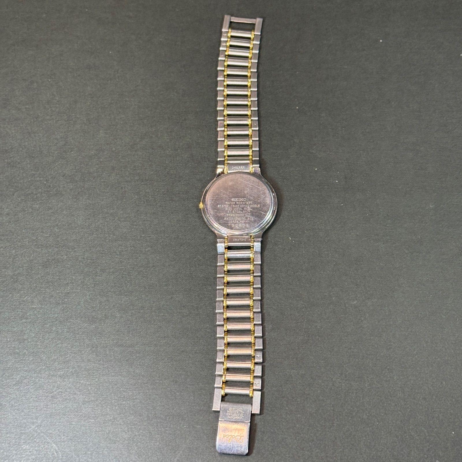 新品電池】SEIKO DOLCE セイコー ドルチェ 7741-6050 クォーツ