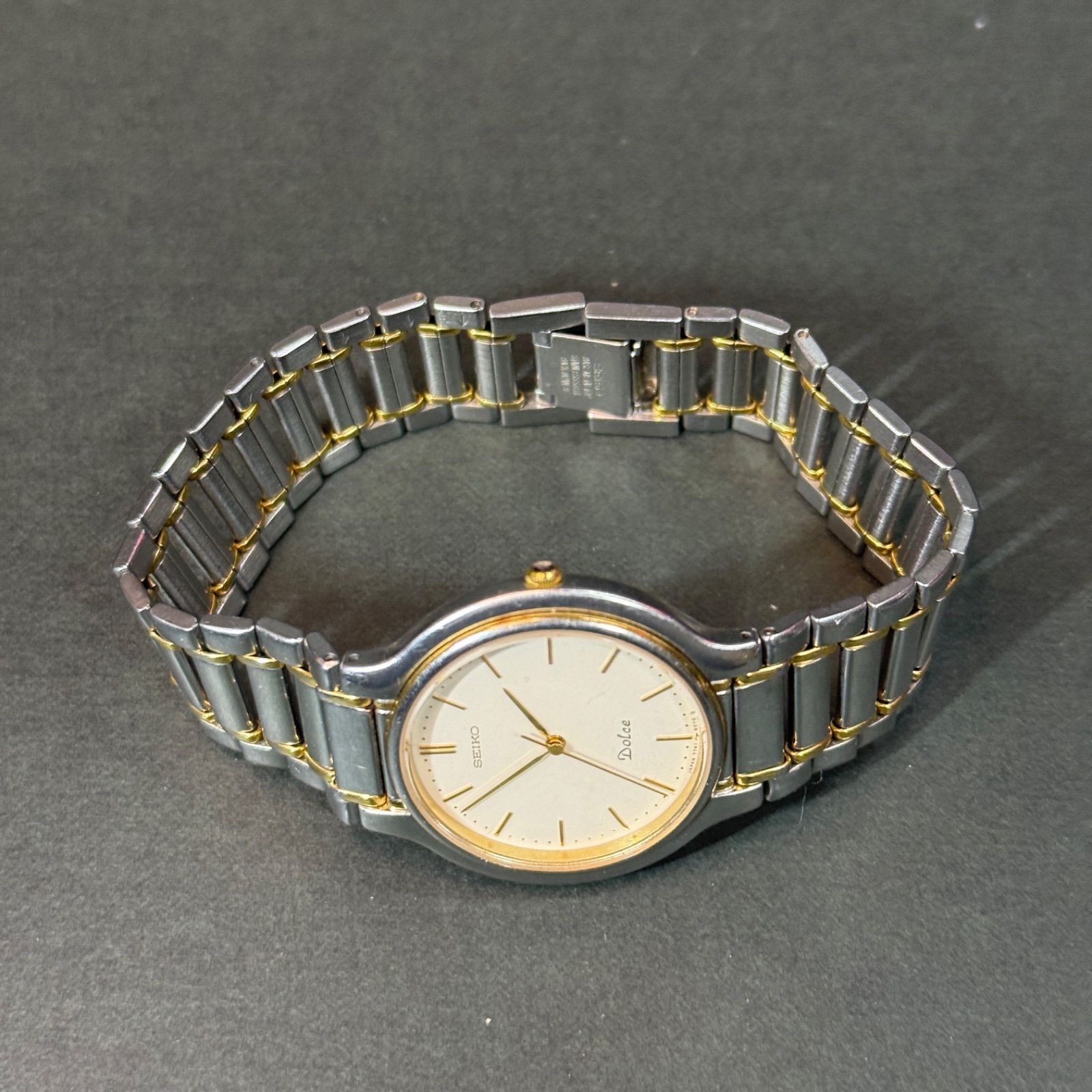 新品電池】SEIKO DOLCE セイコー ドルチェ 7741-6050 クォーツ