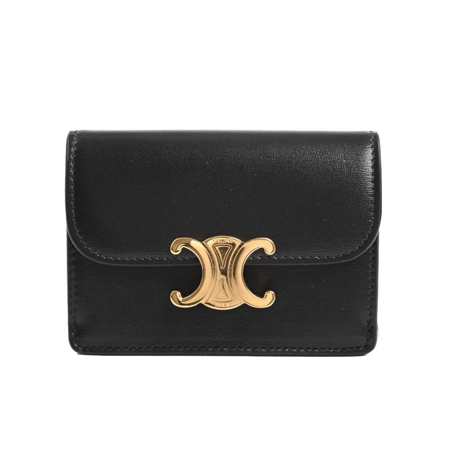 CELINE セリーヌ カードケース トリオンフフラップ付きカードホルダー 10I583