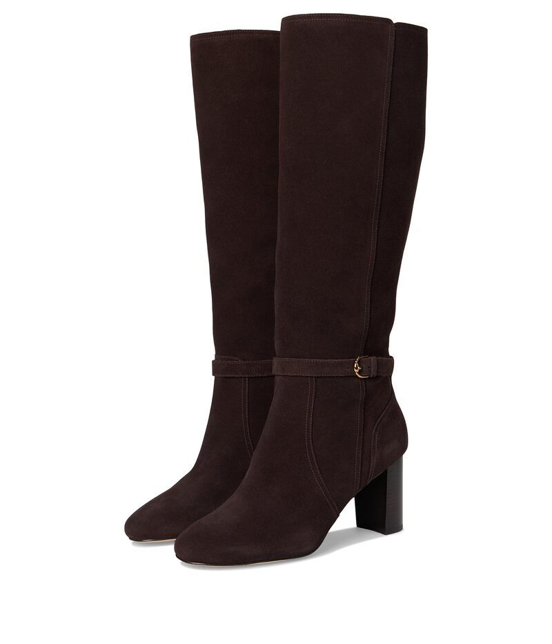 コールハーン レディース シューズ ブーツ・レインブーツ トール Cole Haan Glendale Tall Boot Dark Choco Suede