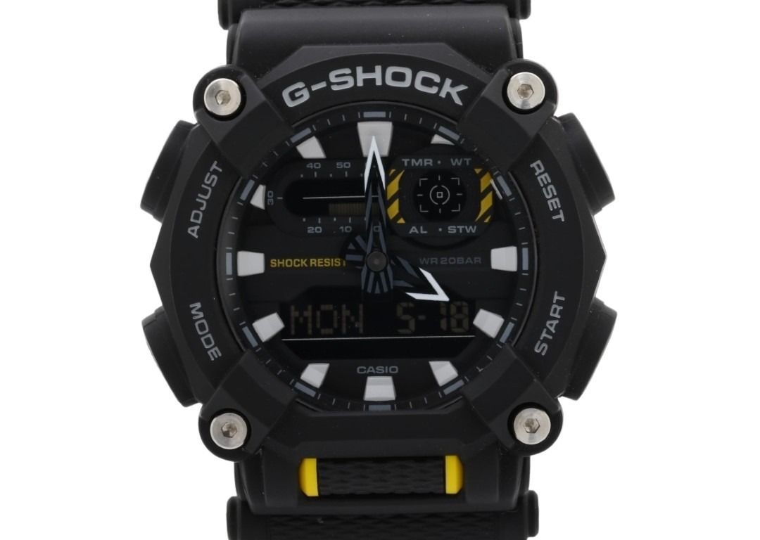 CASIO カシオ 腕時計 G-SHOCK ANALOG-DIGITAL GA-900 SERIES GA-900-1AJF ブラック系 樹脂 メンズ アナデジ 新品未使用展示品