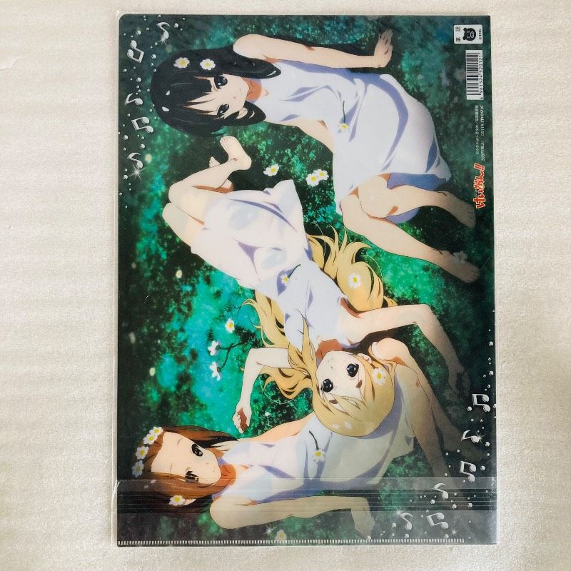 【未使用品】【5点セット】けいおん！ クラッチバッグ ビッグポストカードセット クリアファイル 下敷き など
