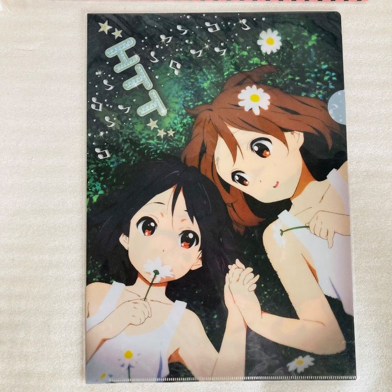 【未使用品】【5点セット】けいおん！ クラッチバッグ ビッグポストカードセット クリアファイル 下敷き など