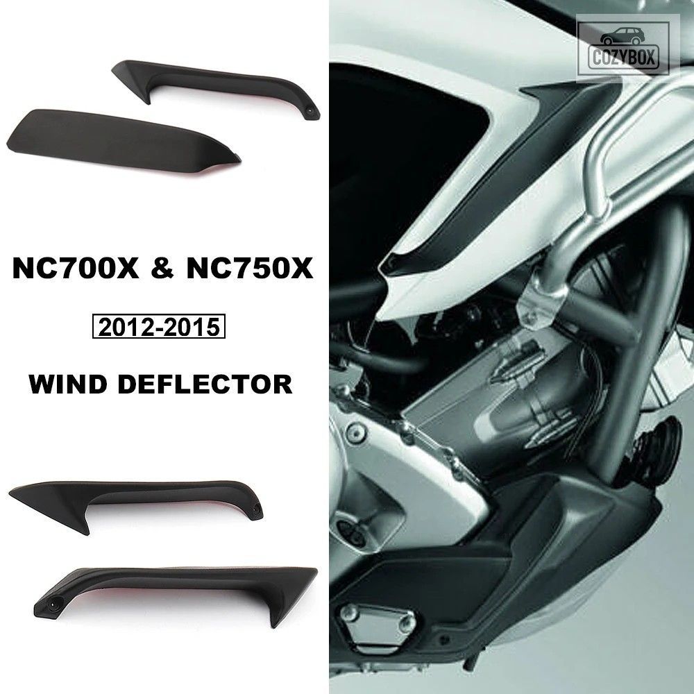 ホンダ NC700X NC750X 2012 - 15 オートバイアッパー フェアリングサイドディフレク