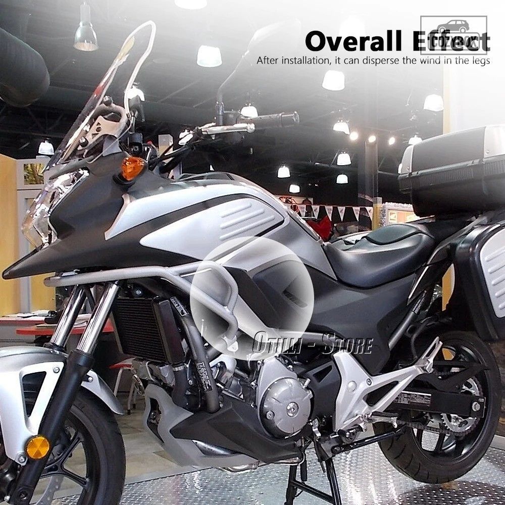 ホンダ NC700X NC750X 2012 - 15 オートバイアッパー フェアリングサイドディフレク