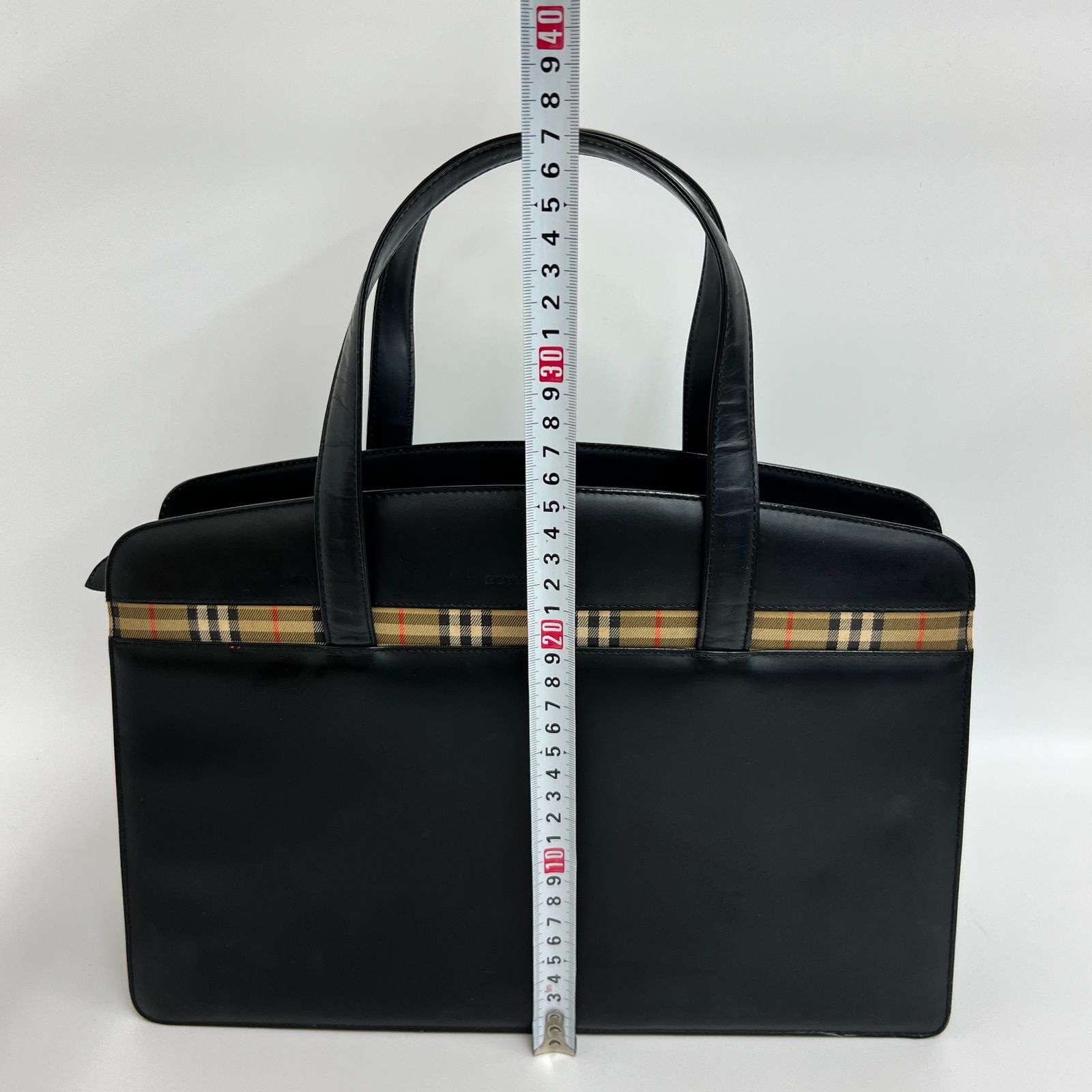 美品】BURBERRY バーバリー ハンドバッグ トートバッグ ノバチェック