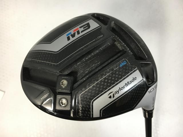 返品OK 【中古ゴルフクラブ】テーラーメイド M3 460 ドライバー 2018 (日本仕様) KURO KAGE TM5 1W