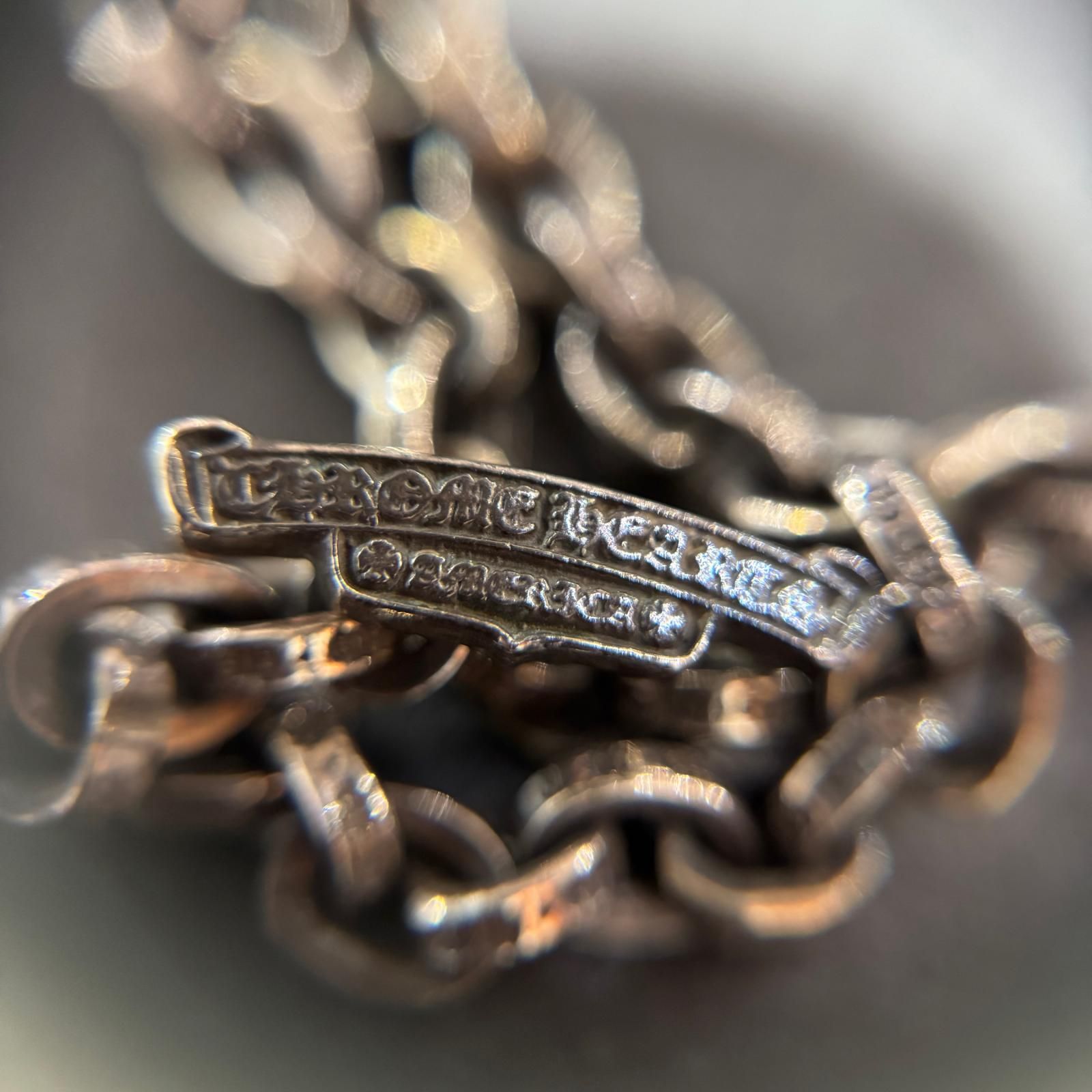 CHROME HEARTS ペーパーウォレットチェーン 1クリック 20インチ クロム 