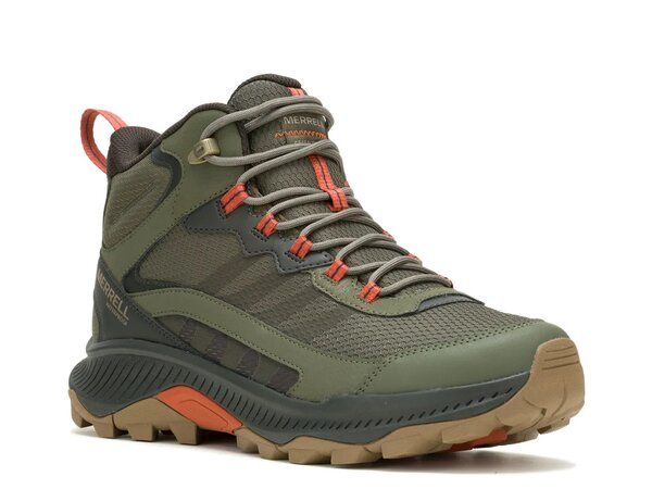 メレル メンズ シューズ ブーツ・レインブーツ Merrell Speed Strike 2 Mid Boot Mens Dark Green グリーン