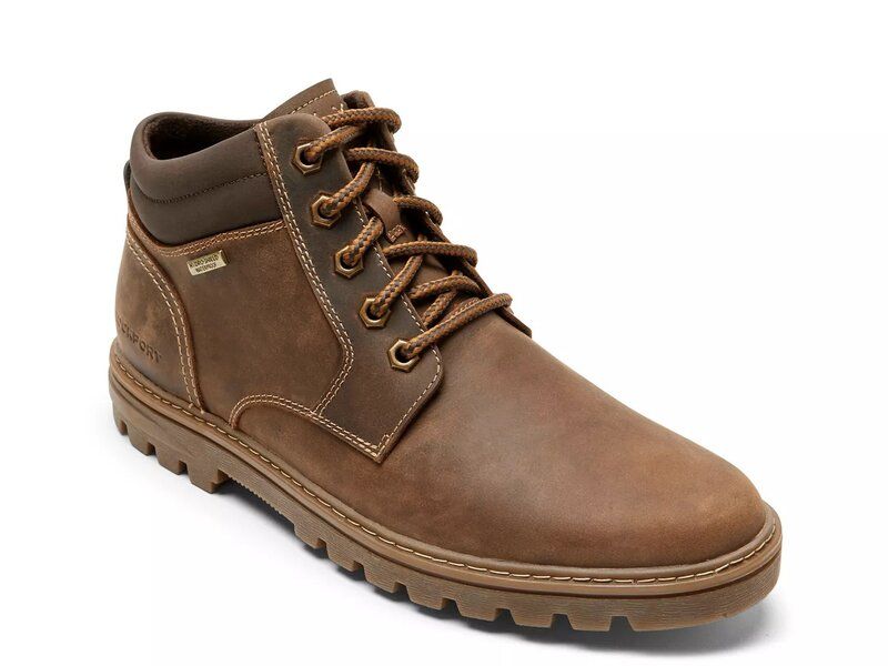 ロックポート メンズ シューズ ブーツ・レインブーツ Rockport Weather Or Not Chukka Boot Dark Brown ブラウン