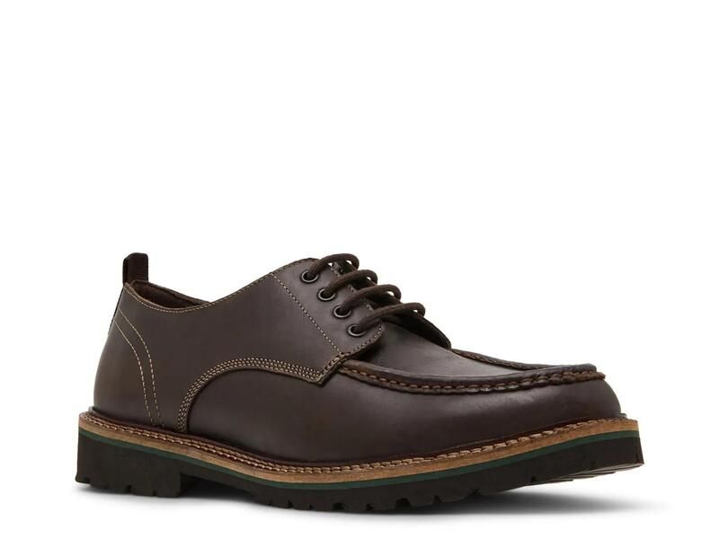 スティーブ マデン メンズ シューズ オックスフォード Steve Madden Topic Oxford Chocolate Leather チョコレート