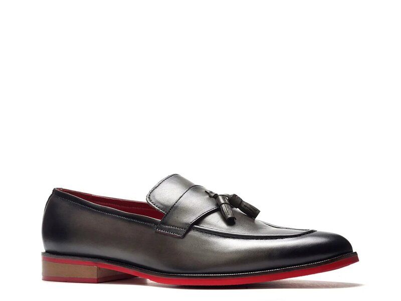 カルロスサンタナ メンズ シューズ スリッポン・ローファー Carlos by Carlosantana Encore Loafer Pewter Grey グレー