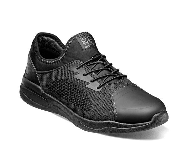 ノンブッシュ メンズ シューズ スリッポン・ローファー スニーカー Nunn Bush Grazie Work SlipOn Sneaker Mens Black ブラック