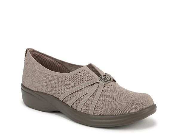 ビジーズ レディース シューズ スリッポン・ローファー ニット BZees Niche Knit SlipOn Taupe トープ